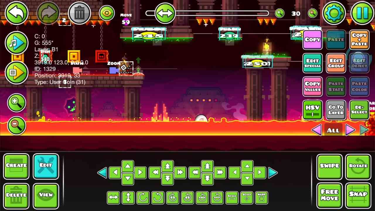 Geometry Dash Para iOS Descargar (versión completa) para iPhone 3 Geometry Dash iOS