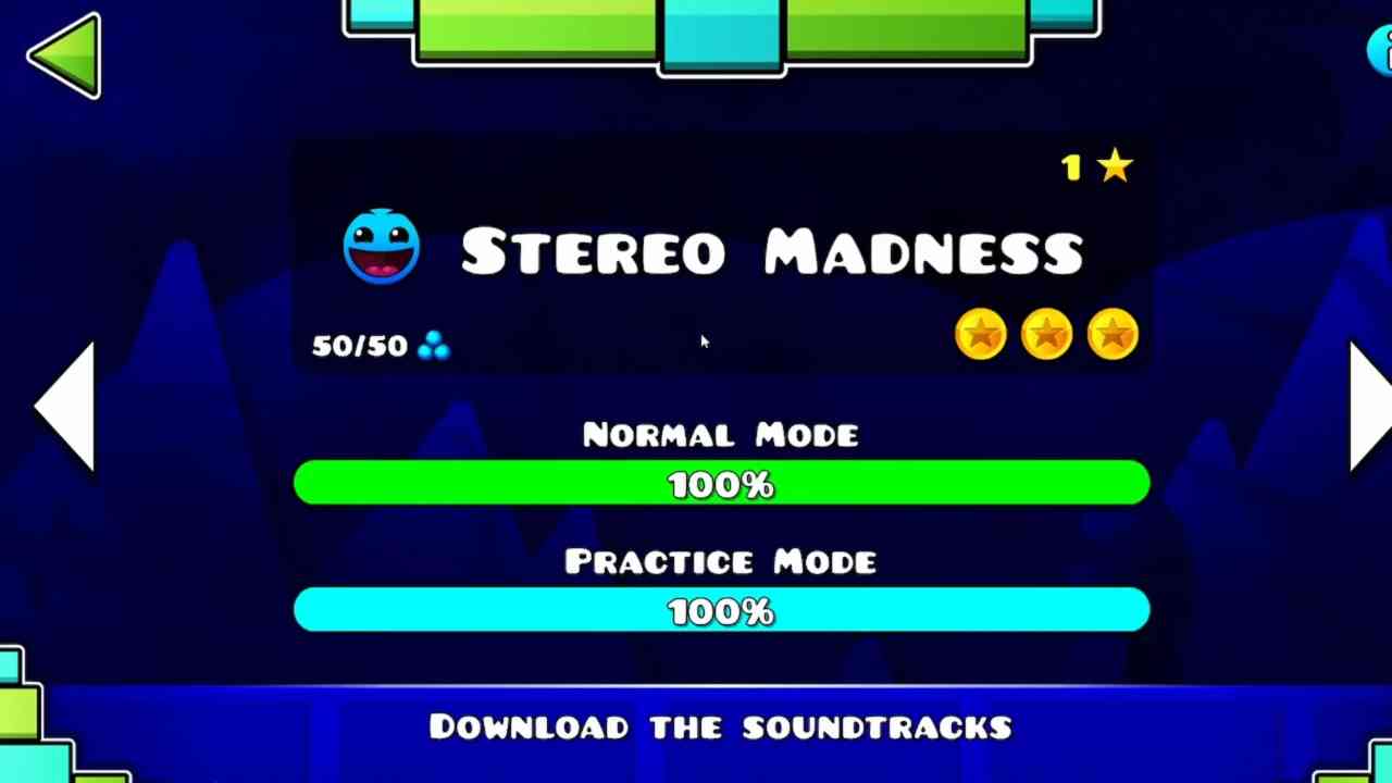 Geometry Dash Lite vs Versión Completa Comparativa | ¿Merece la pena la versión completa? 2 Number of Official Levels